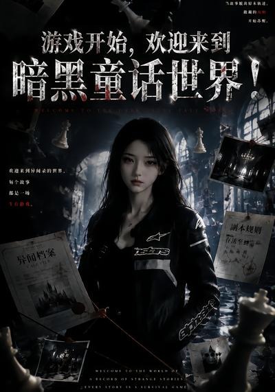游戏开始，欢迎来到暗黑童话世界！