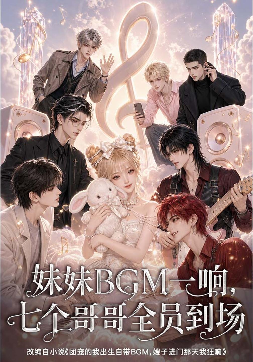 妹妹BGM一响，七个哥哥全员到场